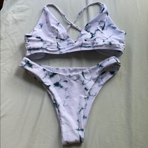 NWOT Marble Bikini